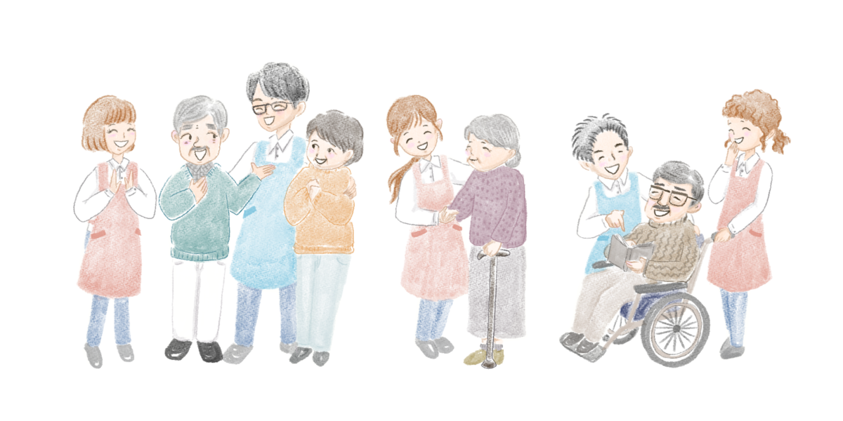 【お仕事紹介】あいうゑお様＿ホームページキービジュアル・イラスト制作